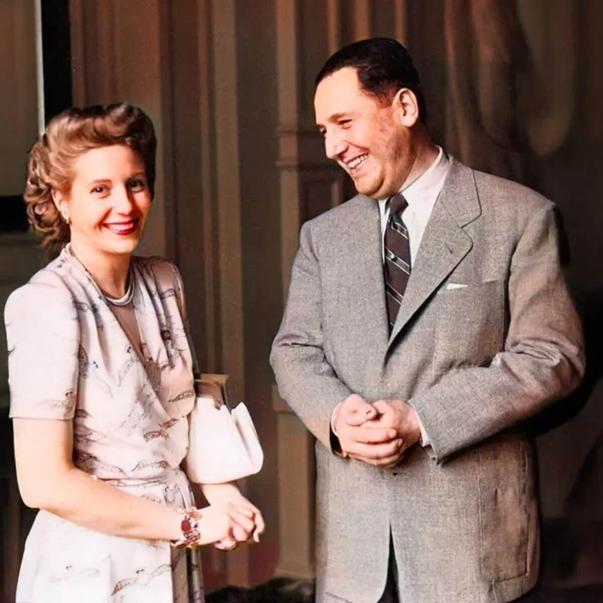 Juan Domingo Perón y Eva Duarte de Perón